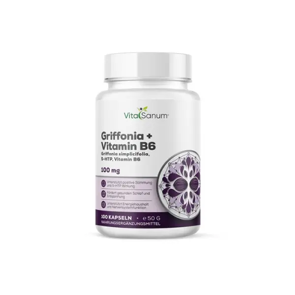 Griffonia + B6 100 mg – 100 gélules