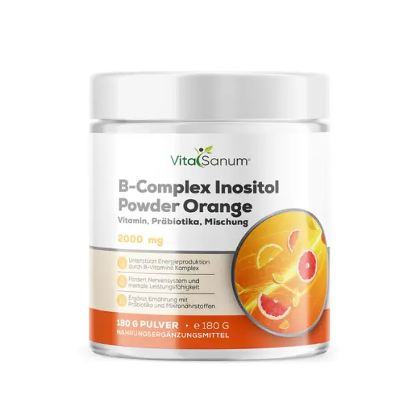 Complexe B inositol 3 g – 60 portions