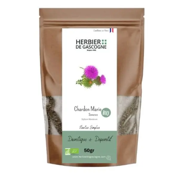 Chardon-Marie semence bio – 50 g