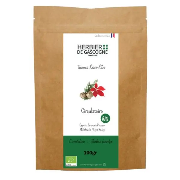 Tisane Circulatoire Bio – 100 g