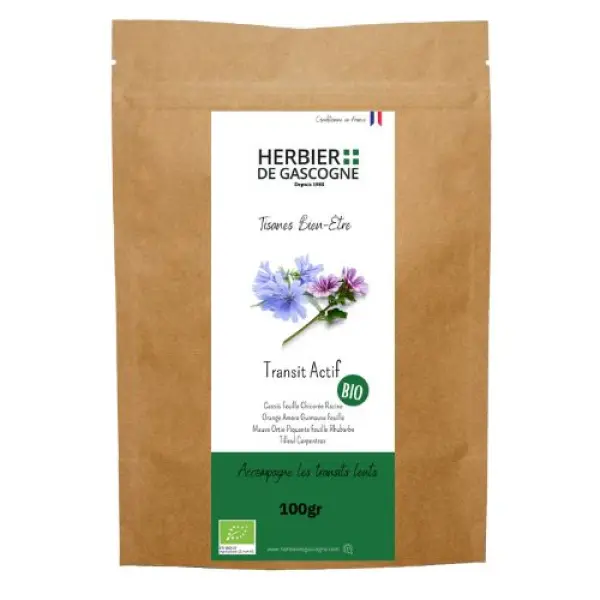 Tisane Transit Actif Bio – 100 g
