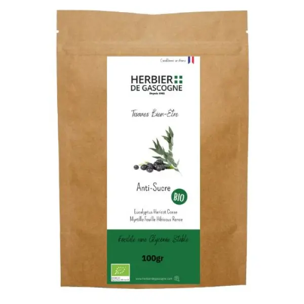 Tisane Anti-Sucre Bio – 100g