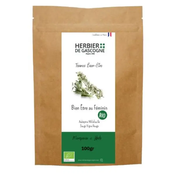Tisane Bien-Être Féminin Bio – 100 g