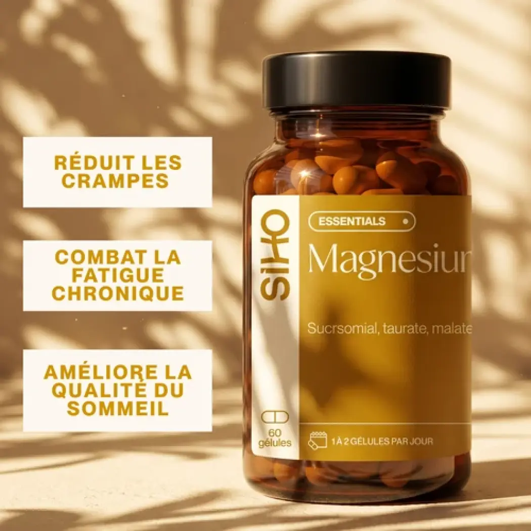 Magnésium+ - Complexe de 3 magnésiums — Siho