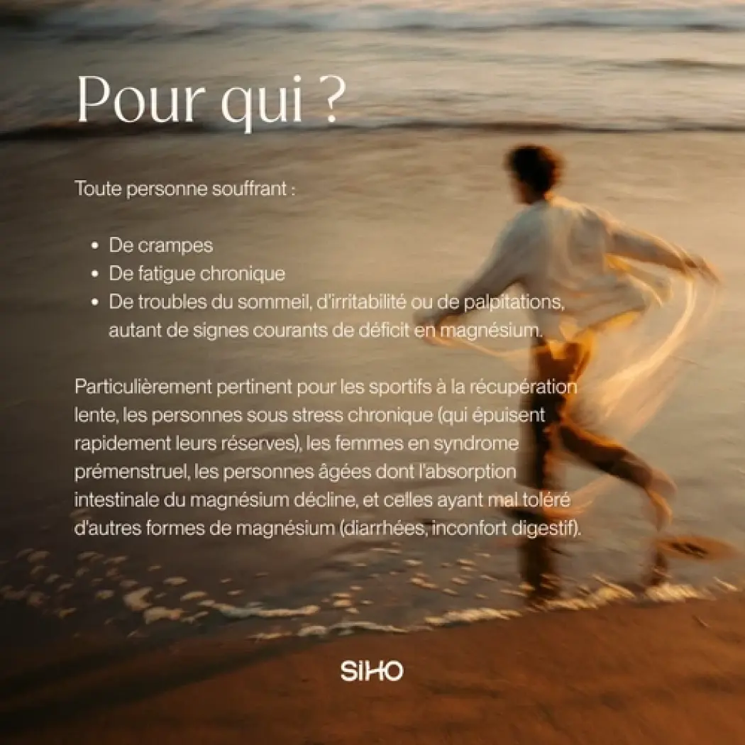 Magnésium+ - Complexe de 3 magnésiums — Siho