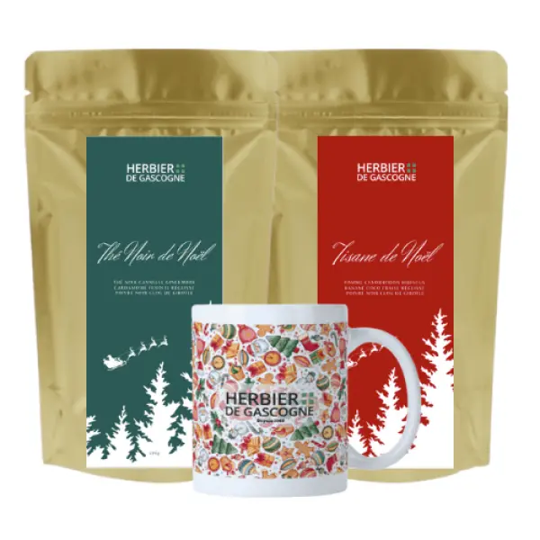Thé et Tisane de Noël – Coffret + mug