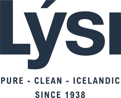 Logo bleu avec baseline