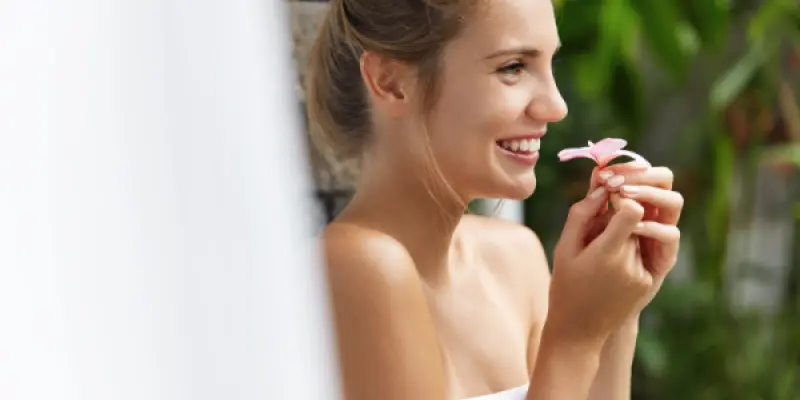 smiling-young-woman-towel